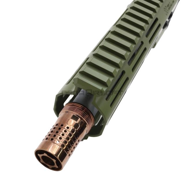 EMG/DE Airsoft NOVESKE N4 GHETTO BLASTER 7.94inch ガスブローバックライフル Bazooka Green (OfficialLicense)(対象年齢18歳以上)_4