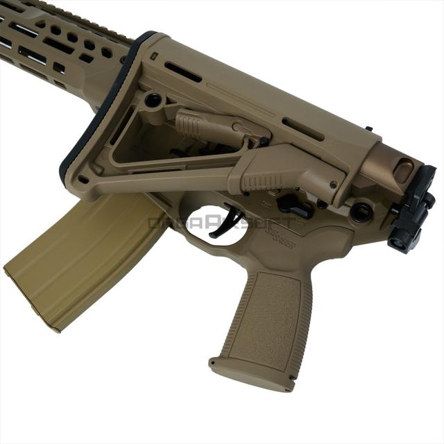 Salvo Precision MCX Hunter UKSF仕様 GBBR ガスブローバックライフル FDE (JP Ver./RealMarking/DX Ver.サイレンサー＆トレーサー付)(対象年齢18歳以上)