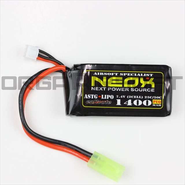 NEOX Lipoバッテリー 電動ガン用 7.4v 30C/60C 1400mAh PEQ用の通販はau PAY マーケット - オルガエアソフト  au PAY マーケット店