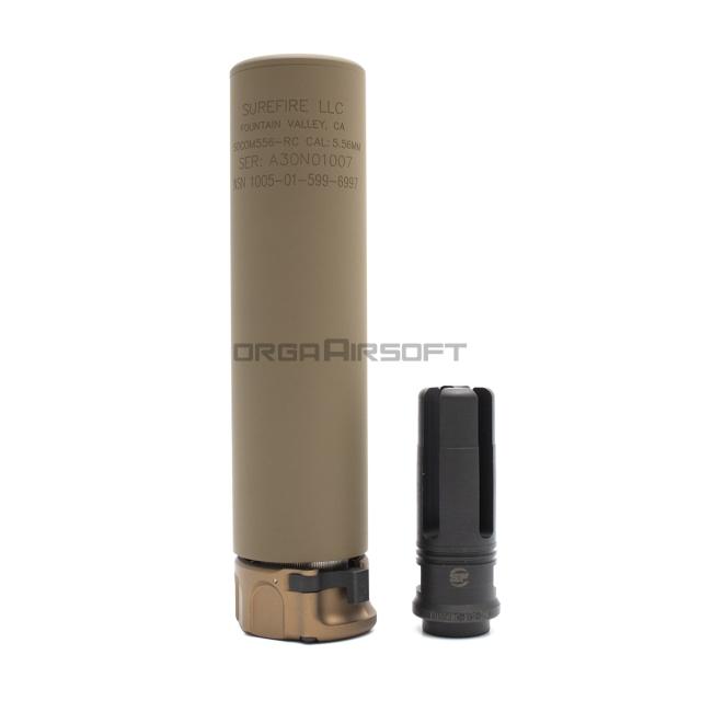ANGRY GUN SOCOM556 Mock サイレンサー DE 刻印入り