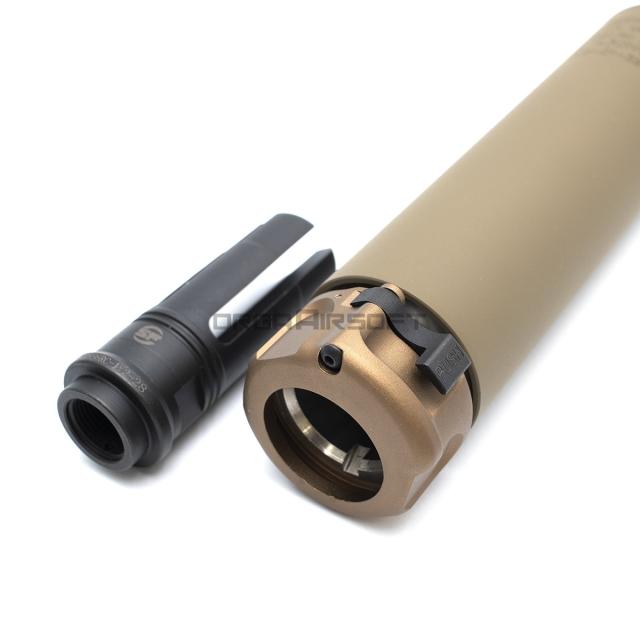 ANGRY GUN SOCOM556 Mock サイレンサー DE 刻印入り
