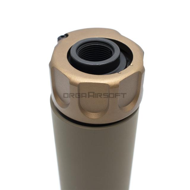 ANGRY GUN SOCOM556 Mock サイレンサー DE 刻印入り