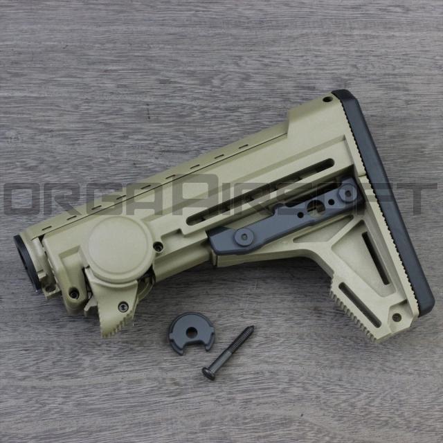 ERGO F93 Pro Stock w/pad 電動ガン ストック FDE