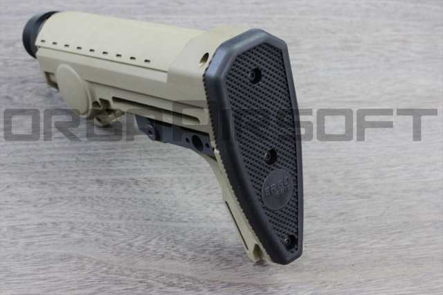ERGO F93 Pro Stock w/pad トレポン・ガスブロ用 ストック FDE