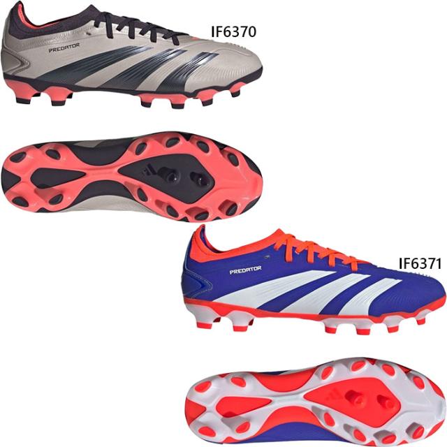 アディダス メンズ プレデター プロ 土・人工芝用 Predator Pro HG/AG サッカーシューズ 固定式 スパイク ホワイト 白 ブラック 黒 送料無料 adidas IF6370 IF6371の通販は