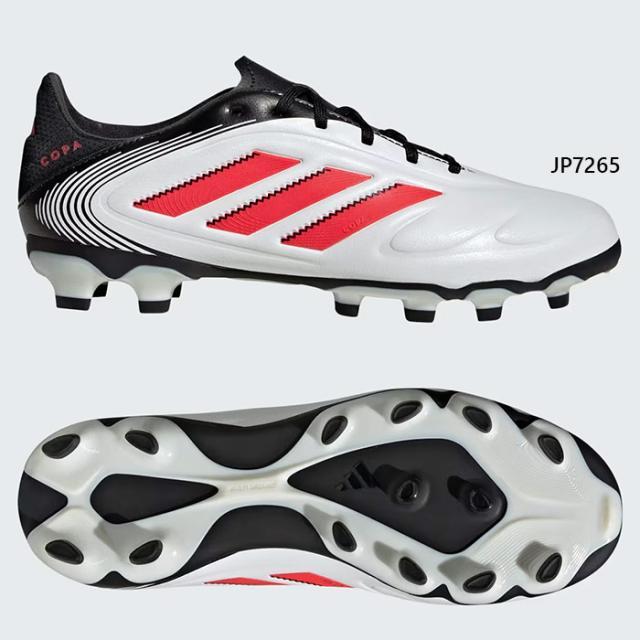 アディダス ジュニア キッズ キッズ コパ ピュア 3 League HG/AG 土・人工芝用 Copa Pure 3 League HG/AG Kids サッカーシューズ スパイク 固定式 ホワイト 白 送料無料 adidas JP7265の通販は