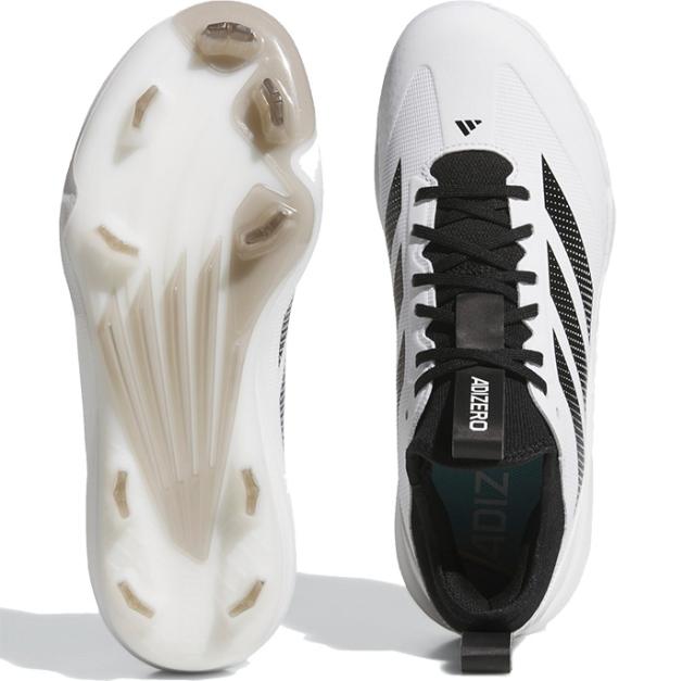 アディダス メンズ アディゼロ インパクト Adizero Impact TPU 2.0 野球シューズ スパイク ホワイト 白 送料無料 adidas JH6738 JH6739