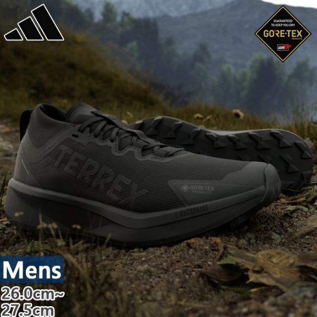 アディダス メンズ テレックス アグラヴィック GTX トレイルランニング 登山靴 山登り トレイルランニングシューズ トレラン ブラック 黒 送料無料 adidas JR5240