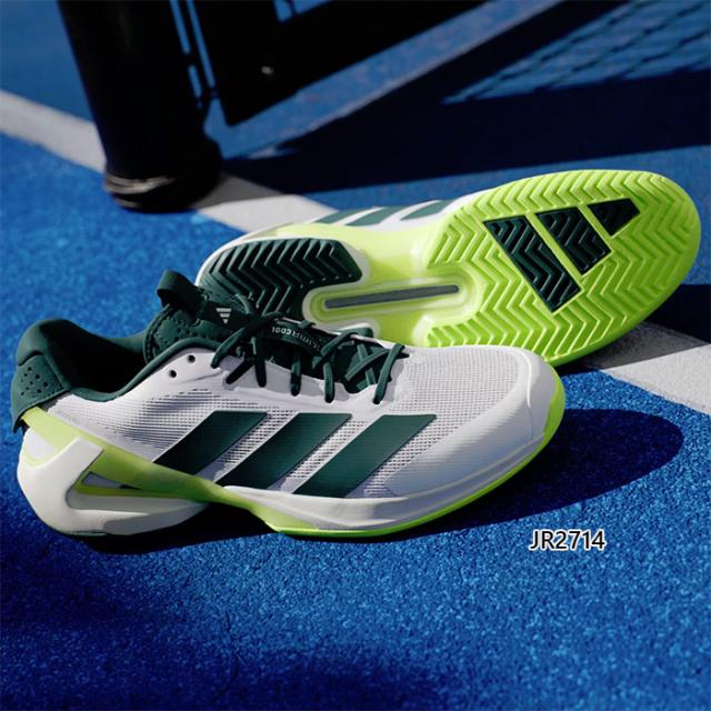 アディダス メンズ アディゼロ ウーバーソニック 5 テニス / adizero Ubersonic 5 Tennis テニスシューズ オールコート ホワイト 白 送料無料 adidas JR2714