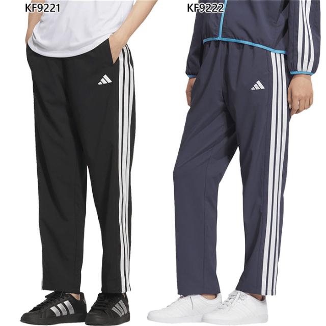 アディダス レディース W TEAM クロスパンツ フィットネス トレーニングウェア ボトムス ロングパンツ ブラック 黒 ネイビー 送料無料 adidas WK468