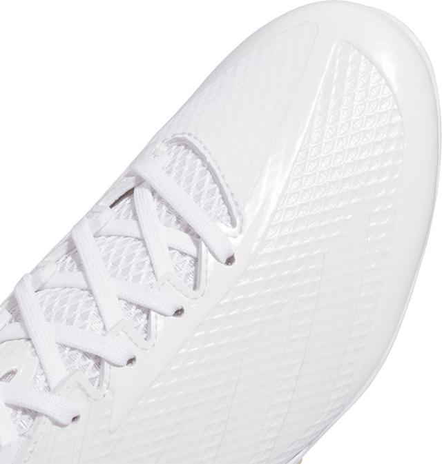 アディダス メンズ アディゼロ エレクトリック Adizero Electric JP 野球シューズ スパイク 金具スパイク 高校野球対応 ホワイト 白 送料無料 adidas JS2116