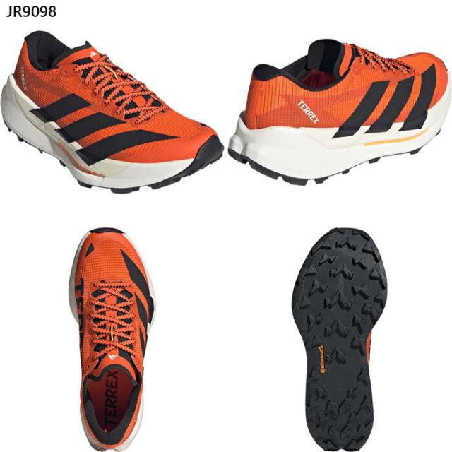 アディダス メンズ テレックス アグラヴィック Terrex Agravic TT Trail Running Shoes トレイルランニングシューズ トレラン ブラック 黒 オレンジ 送料無料 adidas JR9098 KI4303_2