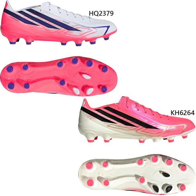 アディダス メンズ レディース F50 ハイパーファスト LEAGUE HG サッカースパイク / 土・人工芝・天然芝用 サッカーシューズ 固定スパイク ホワイト 白 ブラック 黒 送料無料 adidas HQ2379 KH6264 6,890円