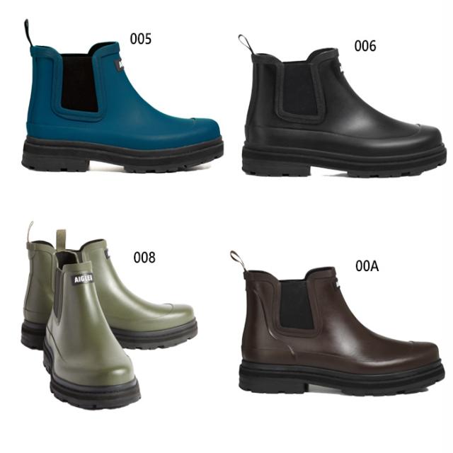 エーグル メンズ ソフトレイン2 ラバーブーツ カジュアルシューズ 防水 送料無料 AIGLE ZZHNC95