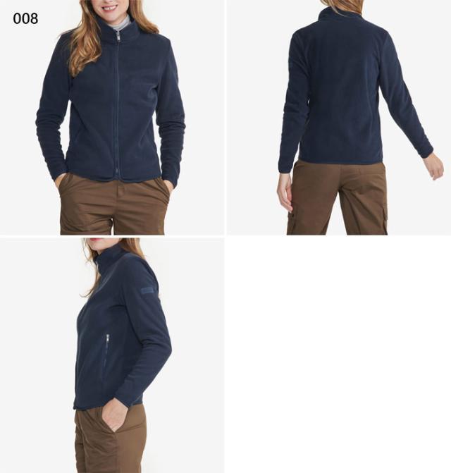 エーグル レディース ジップアップ マイクロフリース T-KIT 上着