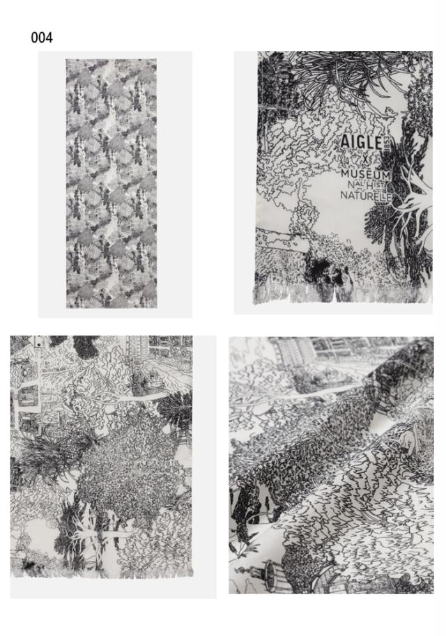 エーグル メンズ レディース 国立自然史博物館 ストール 送料無料