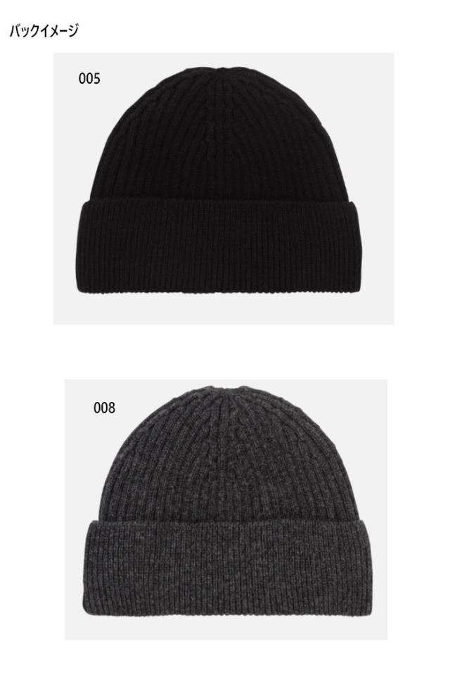 エーグル メンズ レディース ロゴ刺繍ビーニー 帽子 カジュアル ニット