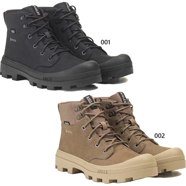 エーグル メンズ レディース ゴアテックス テネレレザー スニーカー シューズ 紐靴 ハイカット ハイキングシューズ 防水 送料無料 AIGLE ZOHNA92