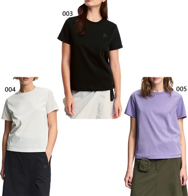 エーグル レディース 接触冷感 ミックス素材 半袖ロゴTシャツ 半袖Tシャツ トップス カジュアルウェア ホワイト 白 ブラック 黒 送料無料 AIGLE ZTFBR14