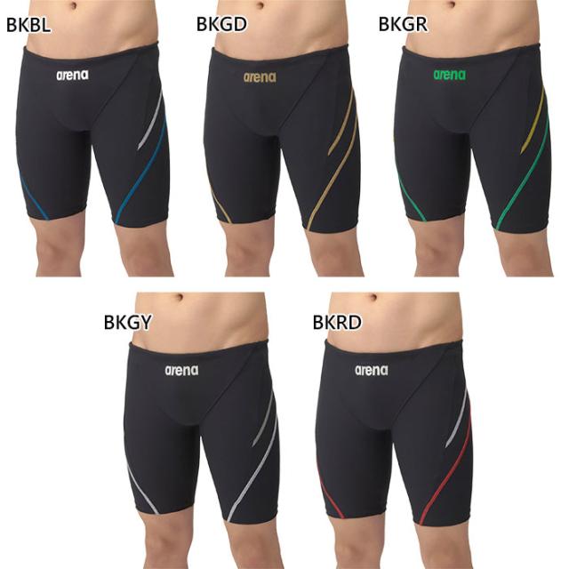 アリーナ メンズ トレ-ニングスパッツ ハーフレッグ スイムウエア スイミング 水泳 競泳水着 FINA非公認 練習用 ブラック 黒 送料無料 arena AS5SWM00Mの通販は 5,990円