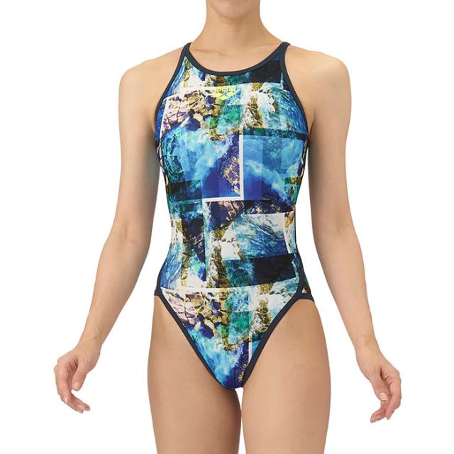 アリーナ レディース タフスーツ トレーニングワンピース オープン