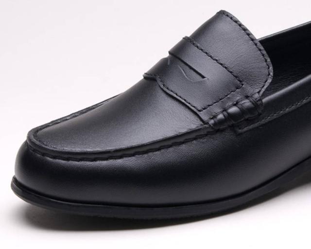 3E幅 アサヒシューズ レディース ローレンスアカデミー LA7500 ビジネスシューズ ローファー 通勤 通学 牛革 撥水加工 ブラック 黒 送料無料 asahi shoes AL75001 3E幅 アサヒシューズ レディース ローレンスアカデミー LA7500