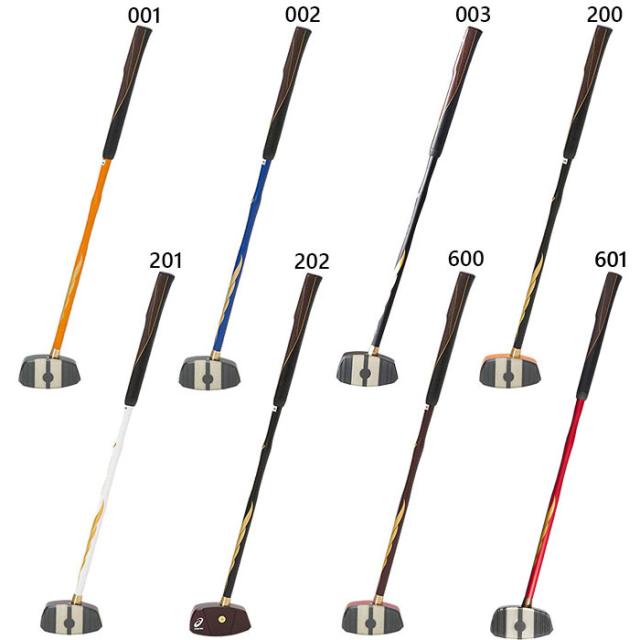 アシックス メンズ レディース GG ストロングショット ハイパー スポーツ用具 グラウンドゴルフ クラブ ブラック 黒 レッド ブラウン 赤 茶色 送料無料 asics 3283A014