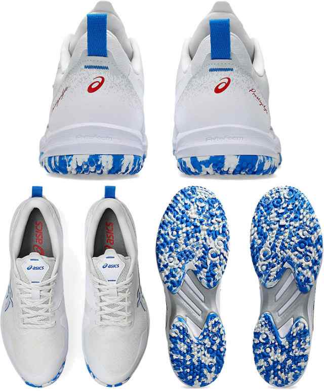 PRESTIGELYTE 5 OC (オムニ・クレー)WIDE | WHITE/ELECTRIC BLUE