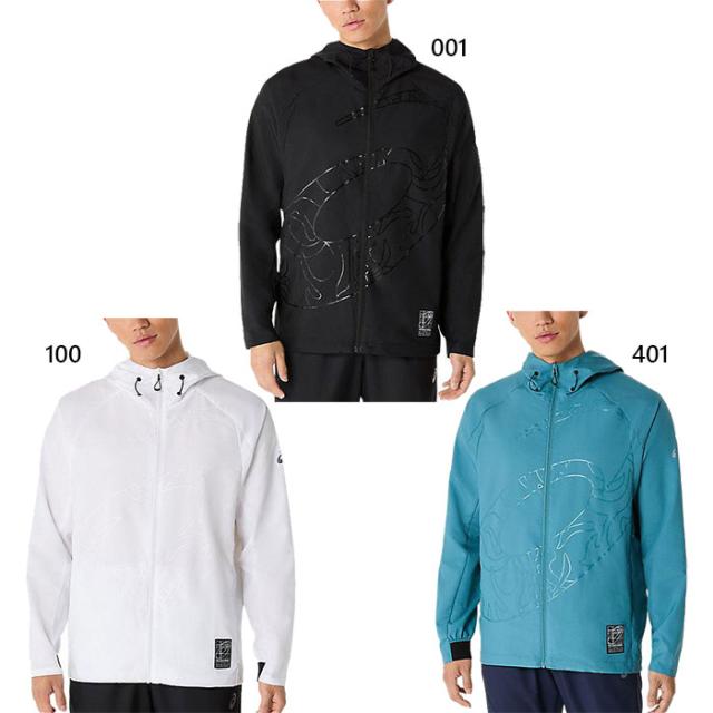 アシックス メンズ レディース クールアクティモーションクロスフーディージャケット トレーニングウェア トップス 長袖 UVカット 吸汗速乾 ホワイト 白 ブラック 黒 ブルー 青 送料無料 asics 2031E979