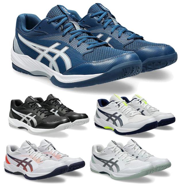 普通幅 アシックス メンズ ゲルタスク4 GEL-TASK 4 マルチスポーツシューズ インドア 室内 ハンドボール バドミントン バレーボール ホワイト 白 ブラック 黒 ブルー 青 送料無料 asics 1071A103