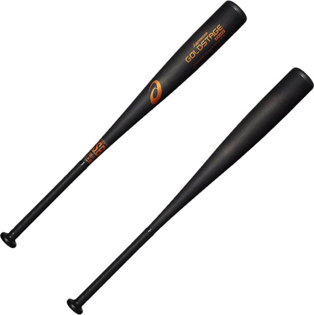 アシックス 少年軟式バット アシックス ジュニア キッズ 金属製バット 野球 軟式バット ブラック