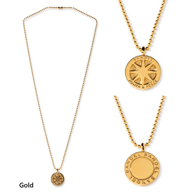 バンデル BANDEL チタンネックレス（ゴールド） バンデル チタン