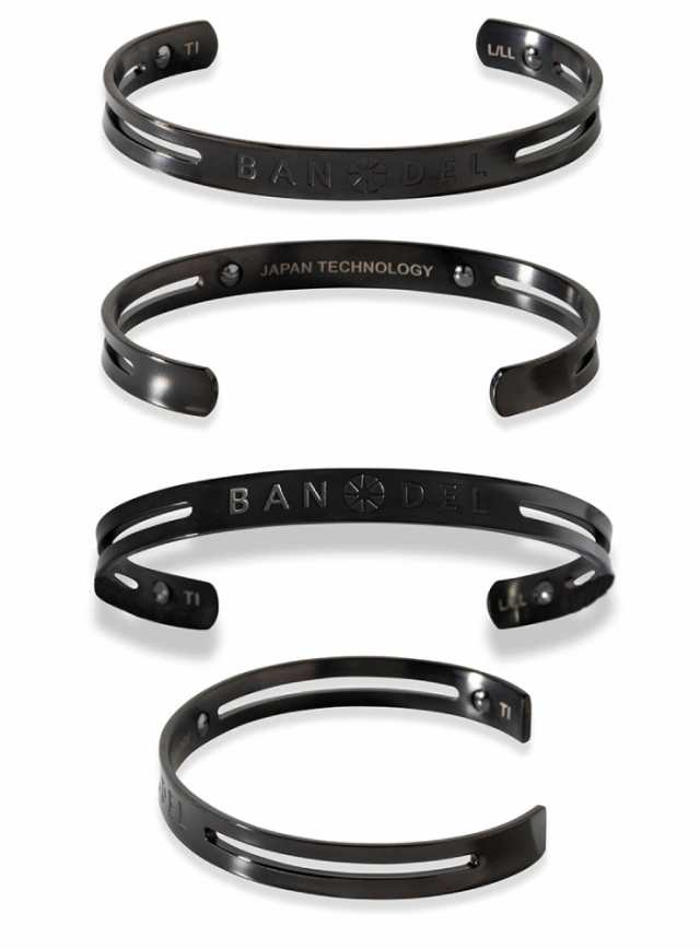 バンデル メンズ レディース チタン バングル ブレスレット Titanium Bangle スポーツ 金属アレルギー ペア シンプル おしゃれ  ギフト プ｜au PAY マーケット