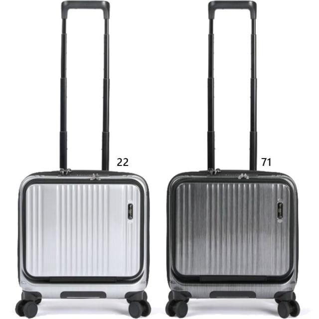 バーマス メンズ レディース インターシティ INTER CITY フロントオープン スクエア4輪39c リニューアルモデル スーツケース ブラック 黒 シルバー 送料無料 BERMAS 60523