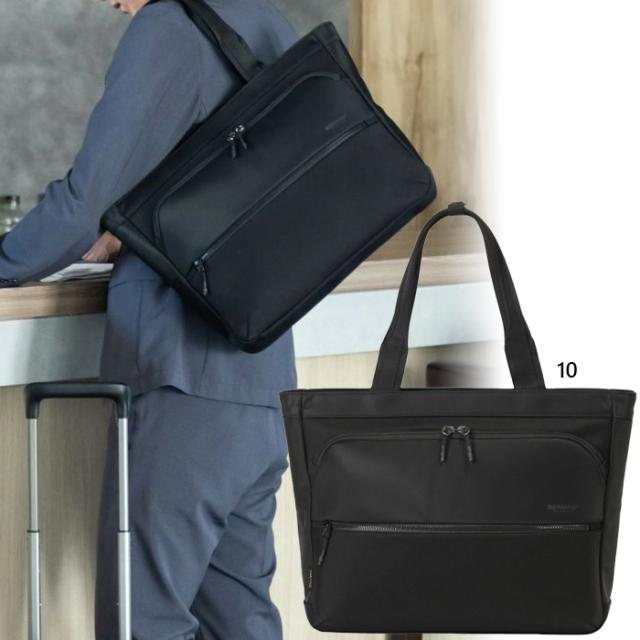 バーマス メンズ レディース シティースケープ CITYSCAPE 横型トート37cm トートバッグ 鞄 B4収納可 通勤 ビジネス ブラック 黒 送料無料 BERMAS 6069210