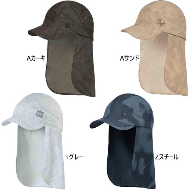 バフ メンズ レディース パック サハラ キャップ PACK SAHARA CAP 帽子 ケープ付き 日よけキャップ 日差し対策 軽量 グレー カーキ 灰色 送料無料 Buff の通販は 7,183円
