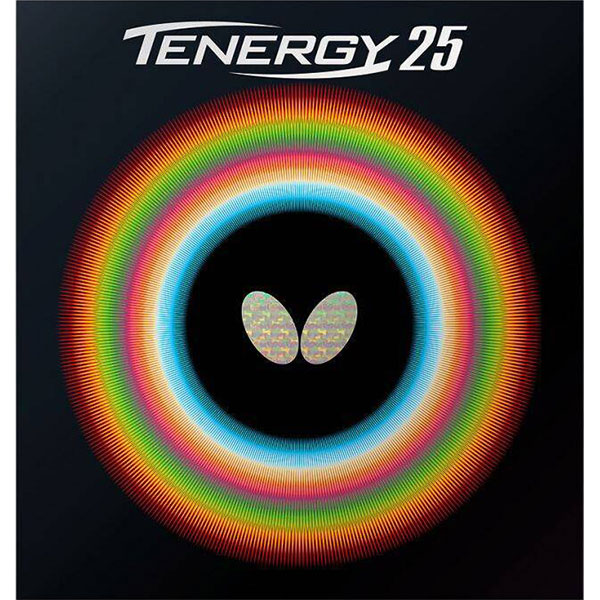 バタフライ メンズ レディース ジュニア テナジー25 TENERGY 卓球ラケット用ラバー ハイテンション裏ラバー 前陣攻守 カウンター ブラック 黒 レッド 赤 送料無料 Butterfly 05810