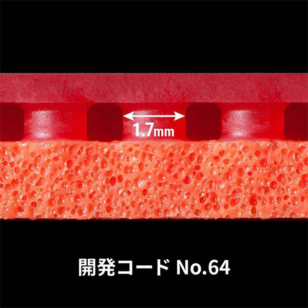 バタフライ メンズ レディース ジュニア テナジー64FX TENERGY 卓球ラケット用ラバー ハイテンション裏ラバー スピードタイプ ブラック 黒 レッド 赤 送料無料 Butterfly 05920_8