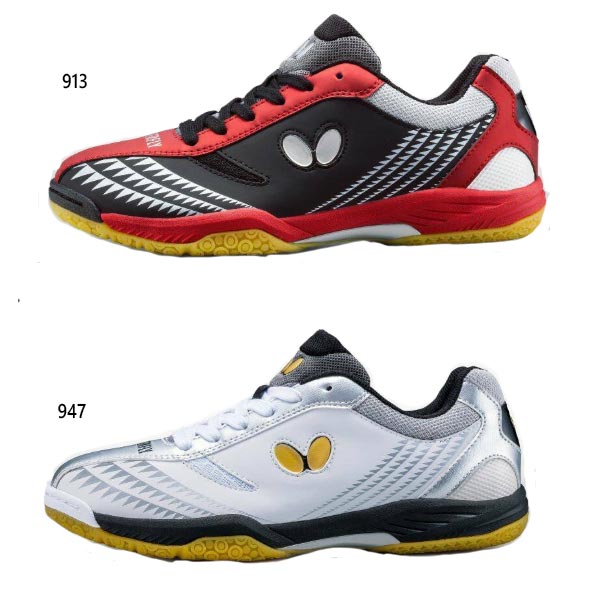 バタフライ メンズ レディース レゾライン ギグ 卓球シューズ トップモデル ホワイト 白 レッド 赤 送料無料 Butterfly 93660