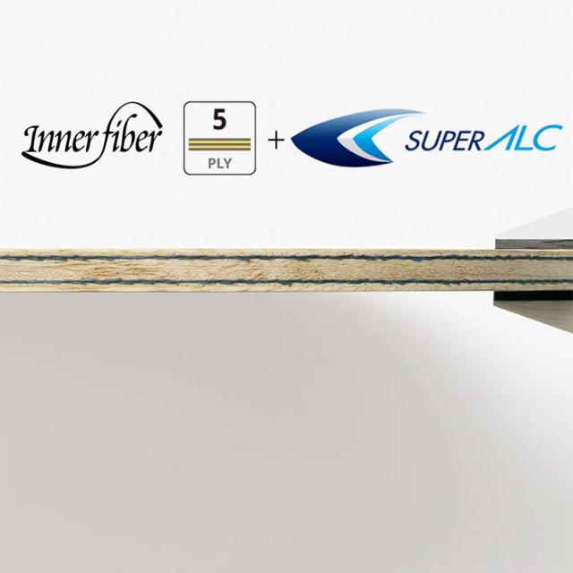 バタフライ メンズ レディース 張本智和 インナーフォース SUPER ALC - CS 卓球 中国式ペンホルダーラケット 送料無料 Butterfly 24240_6