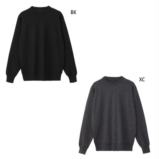 シースリーフィット ゴールドウィン メンズ レディース リオプティマムウールラウンジセーター カジュアルウェア トップス 長袖 ブラック 黒 グレー 灰色 送料無料 C3fit Goldwin GC45308