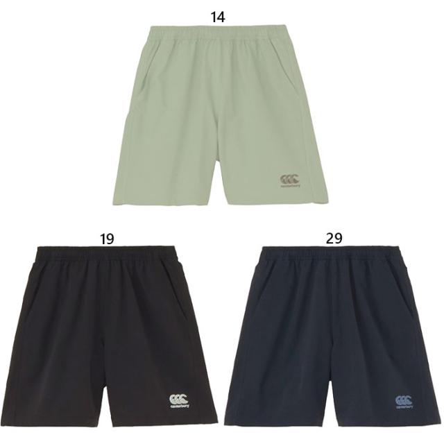 カンタベリー メンズ ダフテッククロス プラクティスショーツ ラグビーウェア ボトムス ショートパンツ ブラック 黒 送料無料 canterbury RG225505