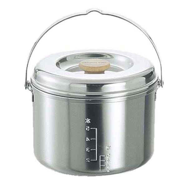 キャプテンスタッグ メンズ レディース 3層鋼ごはん炊きクッカー 5合 アウトドア用品 キャンプ 送料無料 CAPTAIN STAG M-8610 6,355円