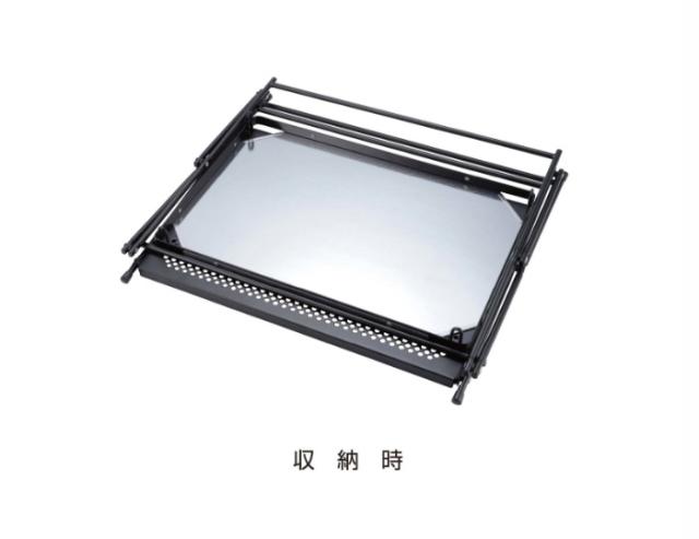 キャプテンスタッグ メンズ レディース ステンレス ハンギングテーブル 2段 アウトドア用品 送料無料 CAPTAIN STAG UC-586