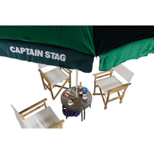 キャプテンスタッグ メンズ レディース ビストロ ポールハサムテーブル 60 アウトドア用品 キャンプ スポーツ観戦 丸形 高さ2段階調節可能 送料無料 CAPTAIN STAG UC597_10