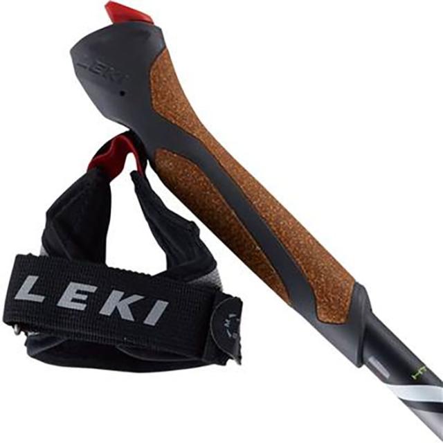 90-120cm キャラバン メンズ レディース スピン ショート アウトドア用品 ノルディックウォーキングポール レキ ブラック 黒 グレー 灰色 送料無料 CARAVAN 1300438_2