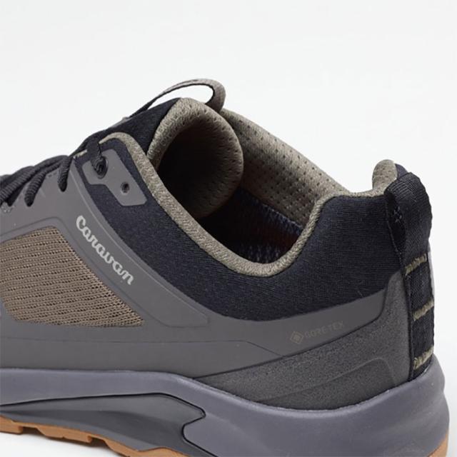 3E幅 キャラバン メンズ レディース C1_DL LOW 登山靴 山登り トレッキングシューズ 防水 GORE-TEX ゴアテックス ローカット カーキ 送料無料 CARAVAN 0010121_9