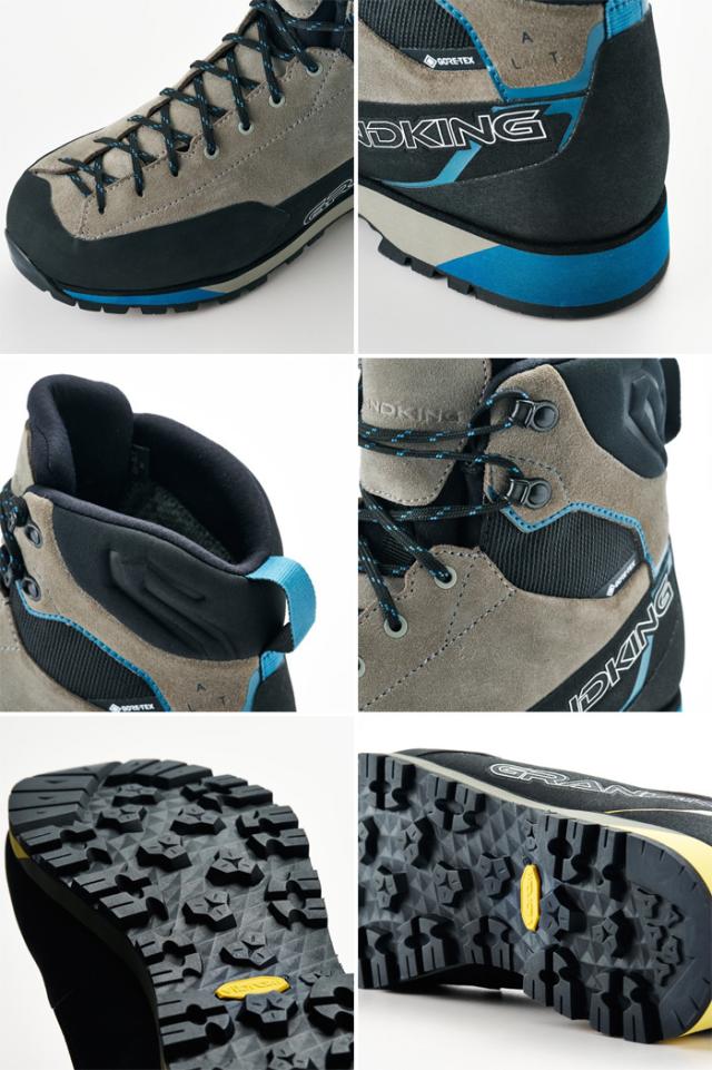 3E幅 キャラバン メンズ レディース GK ALT HI 登山靴 山登り トレッキングシューズ ハイカット ゴアテックス GORE-TEX ブラック 黒 グレー 灰色 送料無料 CARAVAN 0011900_14