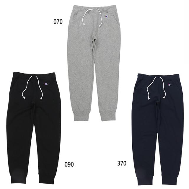 チャンピオン レディース スウェットパンツ ボトムス シンプル カジュアル ロングパンツ ブラック 黒 グレー ネイビー 灰色 送料無料 Champion CW-Y211の通販は 5,340円