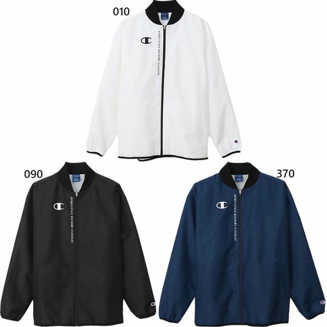 チャンピオン メンズ ウインドブレーカー WIND BREAKER JAC ウインドブレーカー トップス 防風 フィットネス トレーニングウェア 長袖 ホワイト 白 ブラック 黒 送料無料 Champion C3-ASC17の通販は